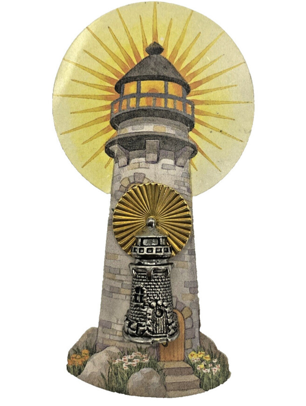 I Am The Light Of The World John 8:12 Lighthouse Lapel Pin P9 Avon